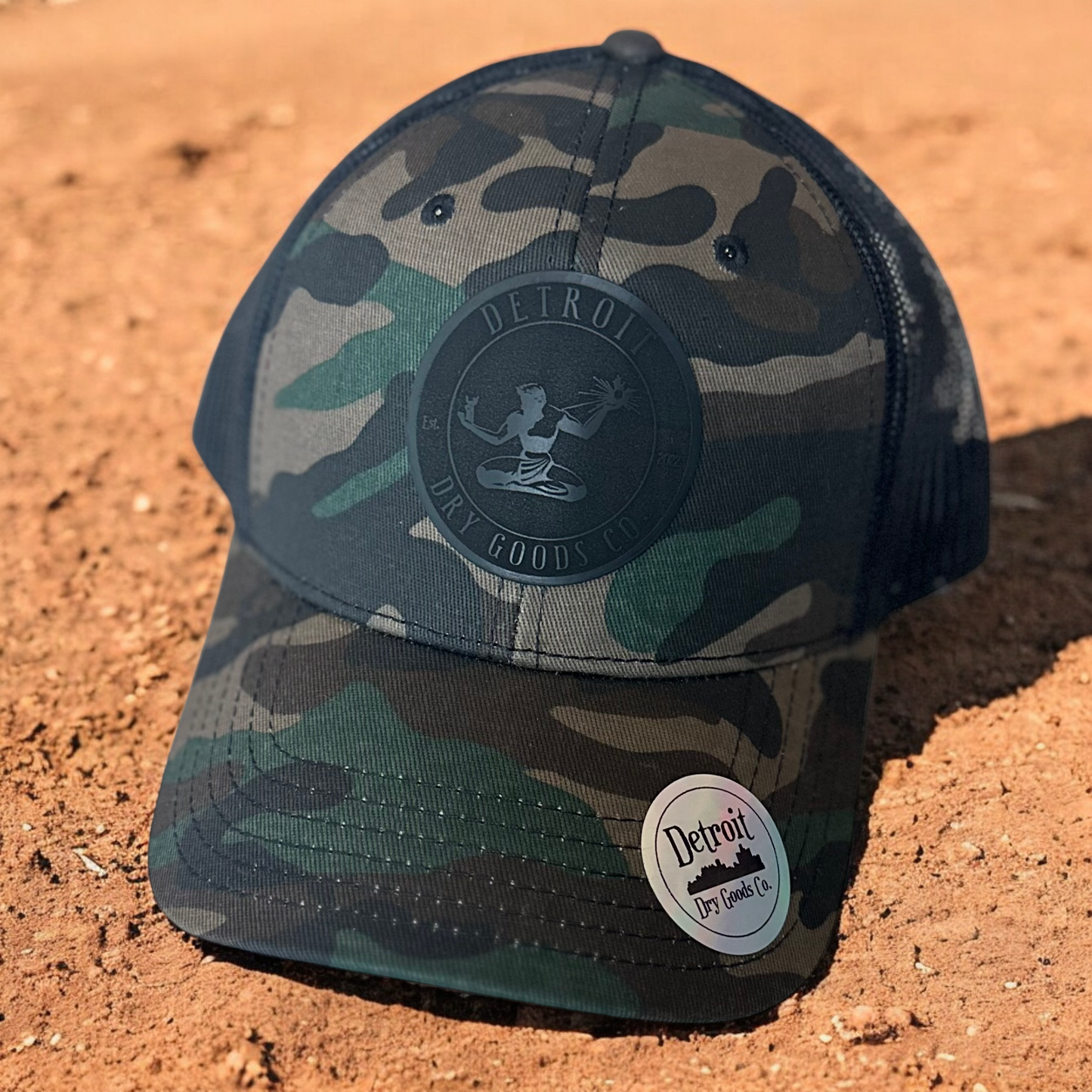 Camo Spirit Black on Black Hat