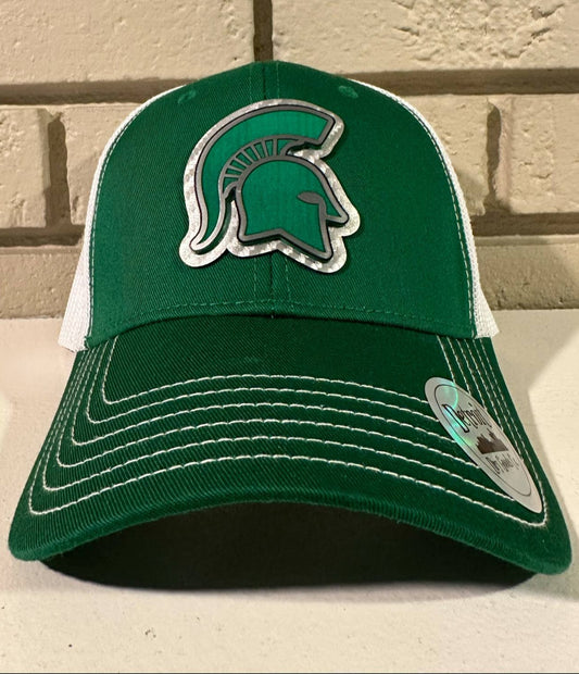 Michigan State Green and White Spartan Hat