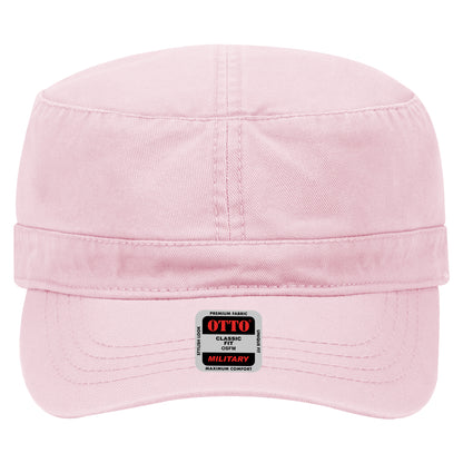 6-Panel Classic Baseball Cap — Custom Leather Patch in Pink