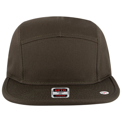 Camper Hat — Custom Leather Patch in Dk. Ol. ay Green