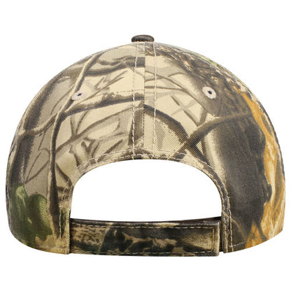 6-Panel Low Profile Baseball Cap w/ Camo