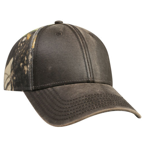 6-Panel Low Profile Baseball Cap w/ Camo