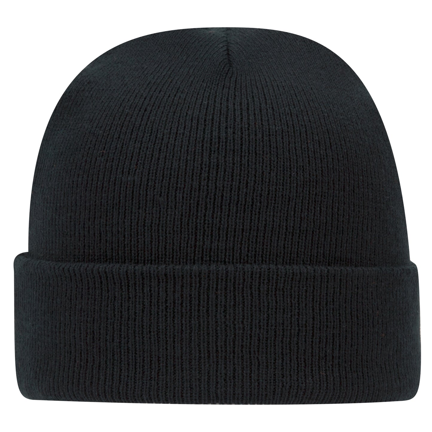 6-Panel Classic Baseball Cap — Custom Leather Patch in Black
