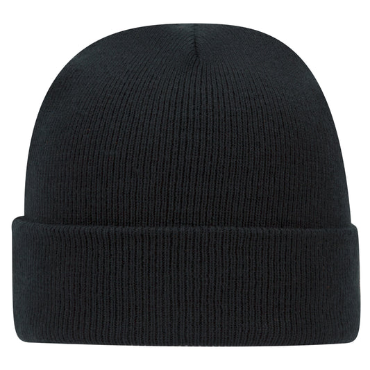 6-Panel Classic Baseball Cap — Custom Leather Patch in Black