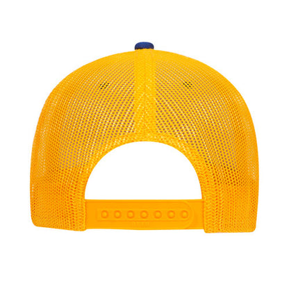 OTTO 83-1239 6-Panel Low Profile Mesh Back Trucker Hat — Back Split (Adult)