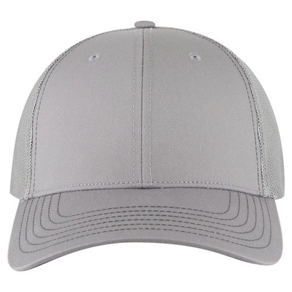 OTTO 83-1239 6-Panel Low Profile Mesh Back Trucker Hat — Solids (Adult)