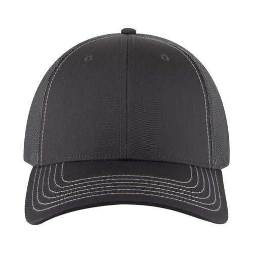 OTTO 83-1239 6-Panel Low Profile Mesh Back Trucker Hat — Solids (Adult)