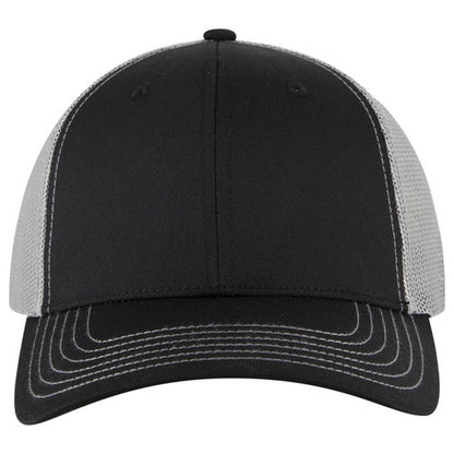 OTTO 83-1239 6-Panel Low Profile Mesh Back Trucker Hat — Back Split (Adult)