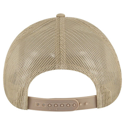 OTTO 83-1239 6-Panel Low Profile Mesh Back Trucker Hat — Solids (Adult)