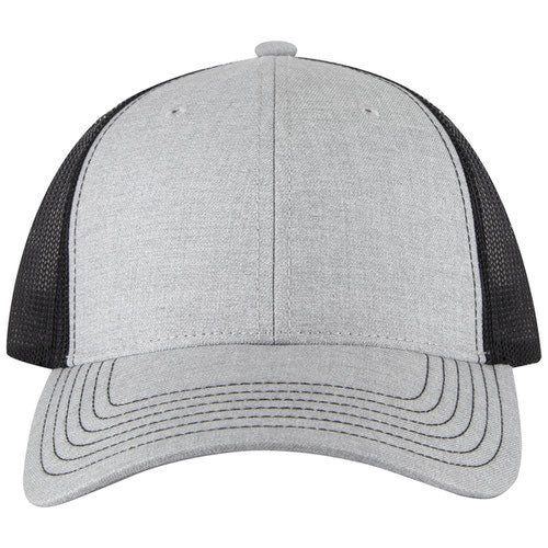 OTTO 83-1239 6-Panel Low Profile Mesh Back Trucker Hat — Back Split (Adult)