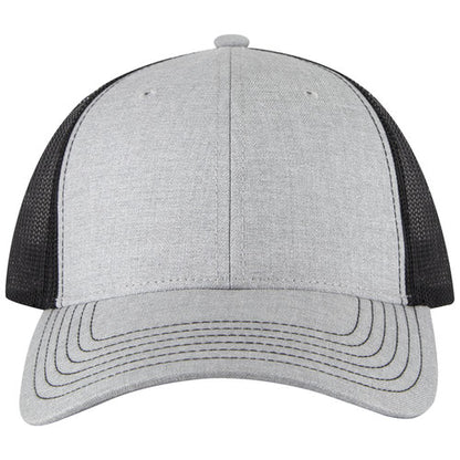 OTTO 83-1239 6-Panel Low Profile Mesh Back Trucker Hat — Back Split (Adult)