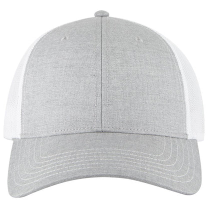 OTTO 83-1239 6-Panel Low Profile Mesh Back Trucker Hat — Back Split (Adult)