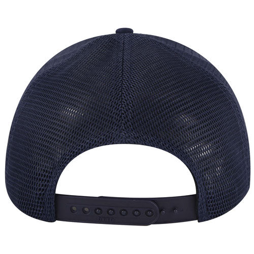 6-Panel Low Profile Trucker Hat — Stretch Comfort Fit - Solids