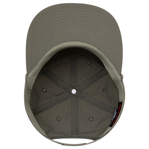 Recycled Taslon Nylon 5-Panel Classic Baseball Cap — Snapback Flat Brim