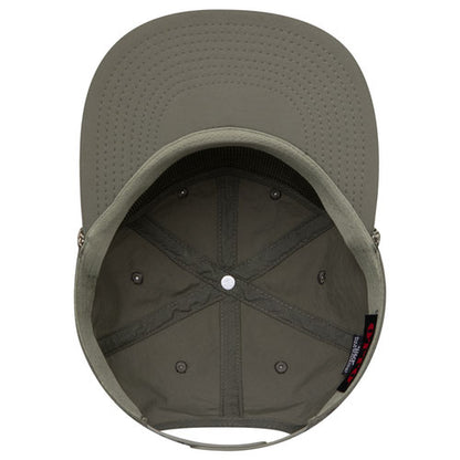 Recycled Taslon Nylon 5-Panel Classic Baseball Cap — Snapback Flat Brim