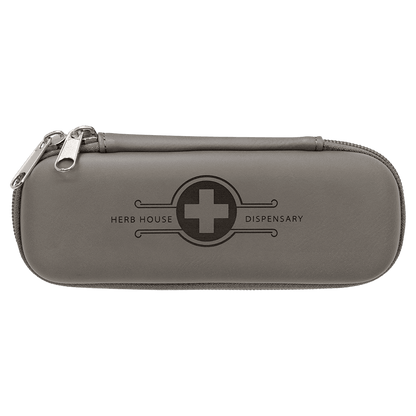 Gray 7" x 2 1/2" x 1 3/4" Smoke Case