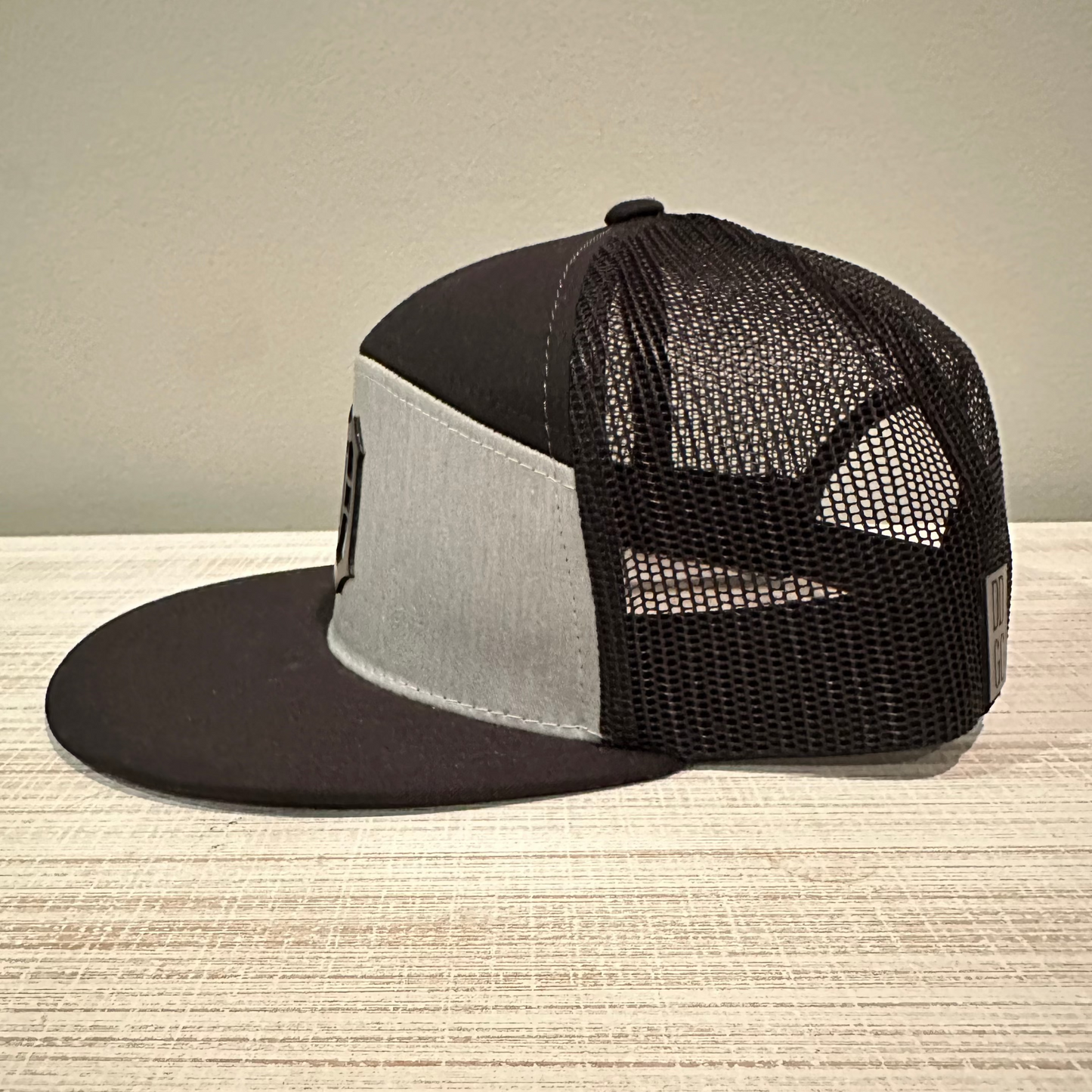 Flat Brim 7 Panel Detroit Old English D Hat