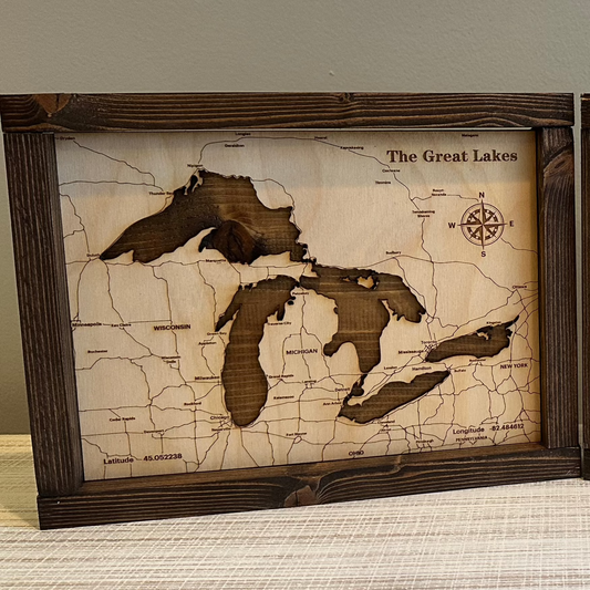 Michigan Wood Map