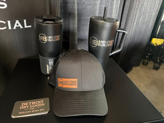 Custom Logo Hat — Leather or Acrylic Patch