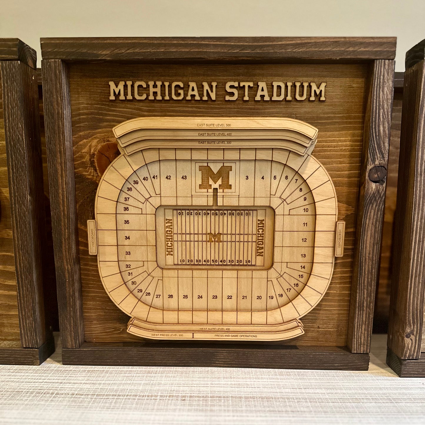 Big House 3D Framed Stadium