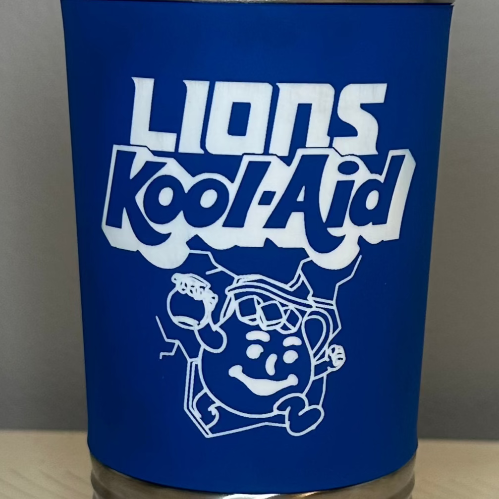 Lions Kool-Aid 20 oz. Tumbler with Lid and Silicone Grip