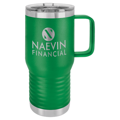 Green Polar Camel 20 oz. Vacuum Insulated Travel Mug with Slider Lid