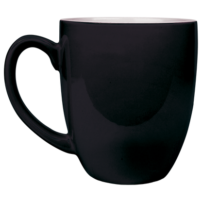 16 oz. Ceramic Laser Engraved Bistro Mug