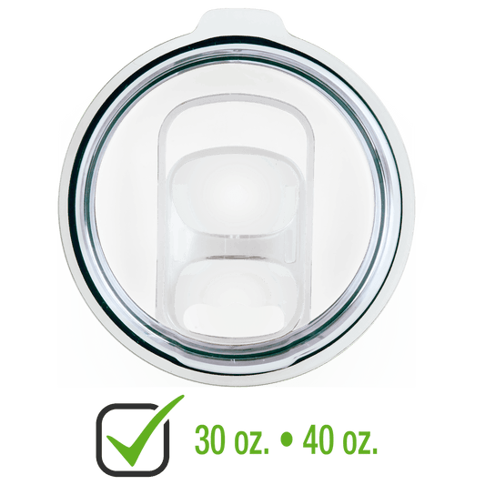 Slider Lid for 30 oz. Polar Camel Tumblers, 32 & 40 oz. Travel Mugs