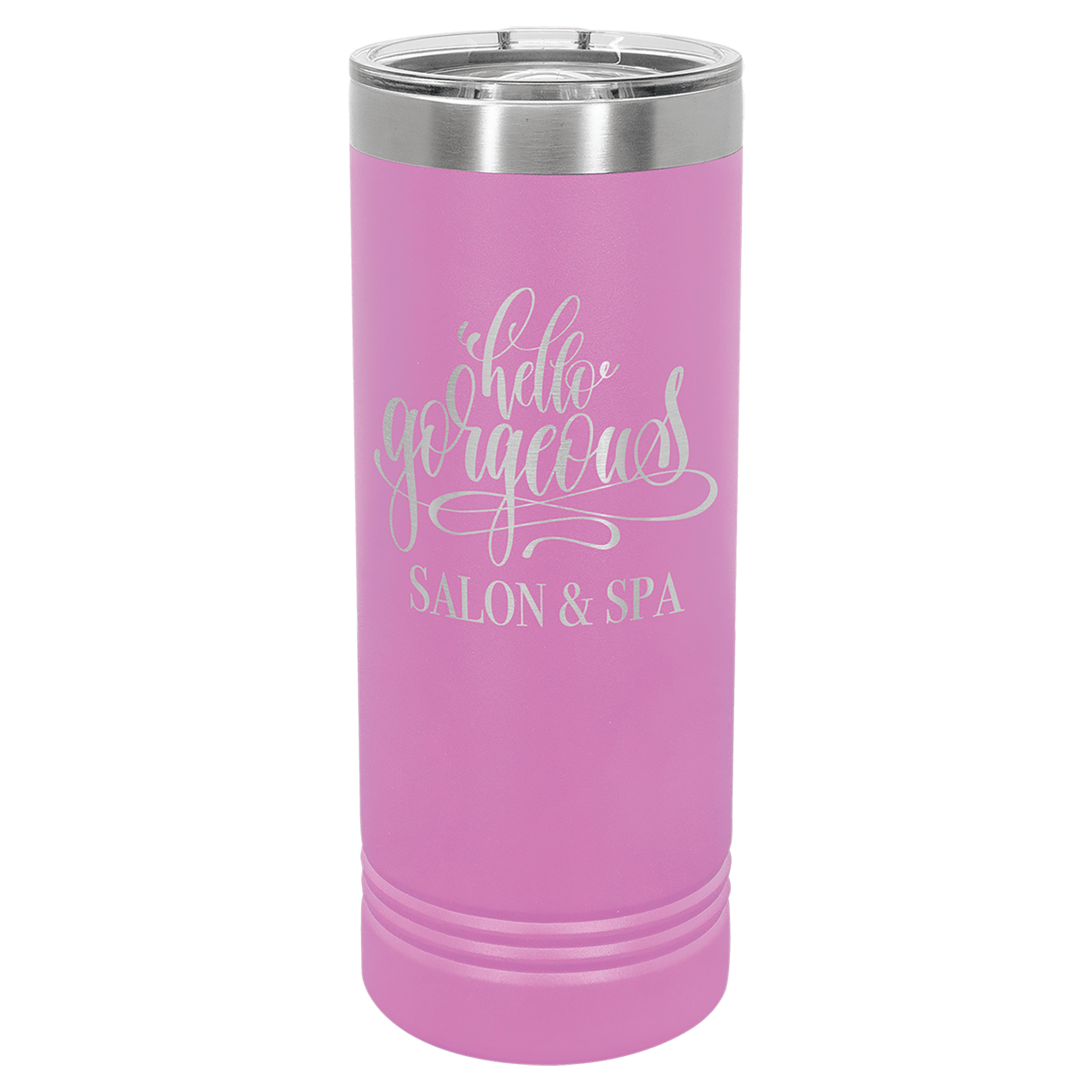 Light Purple Polar Camel 22 oz. Skinny Tumbler with Slider Lid