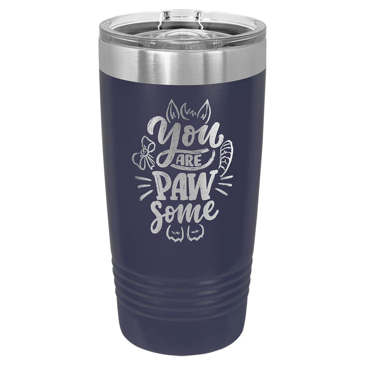 Laser Engraved 20 oz. Tumbler with Slider Lid