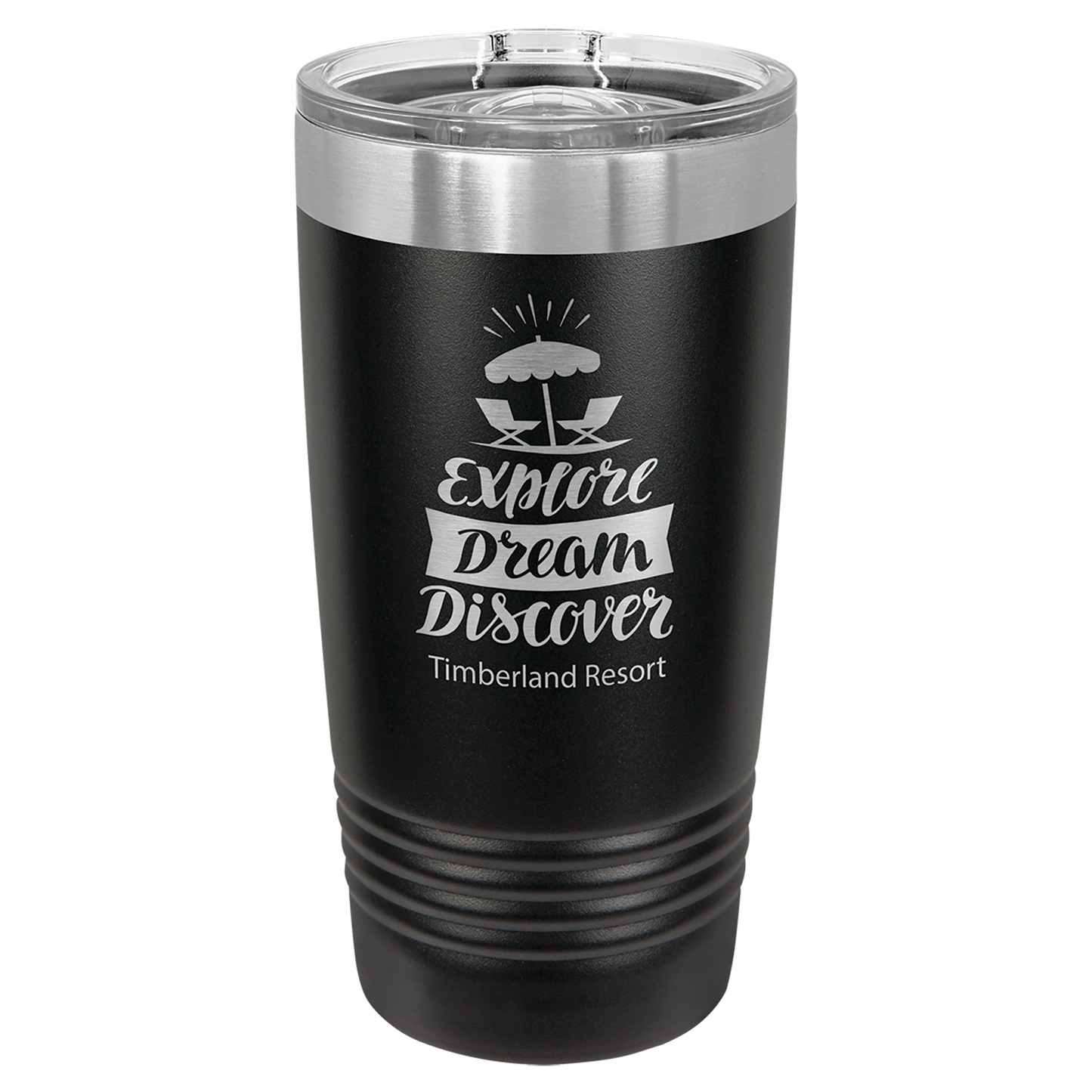 Laser Engraved 20 oz. Tumbler with Slider Lid