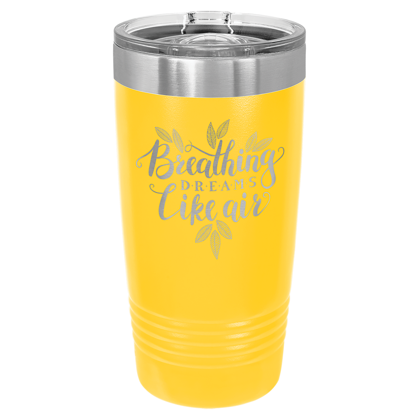 Laser Engraved 20 oz. Tumbler with Slider Lid