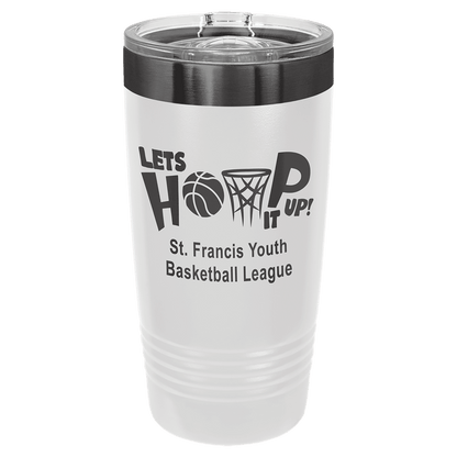 White Ghost Black Polar Camel 20 oz. Ringneck Tumbler