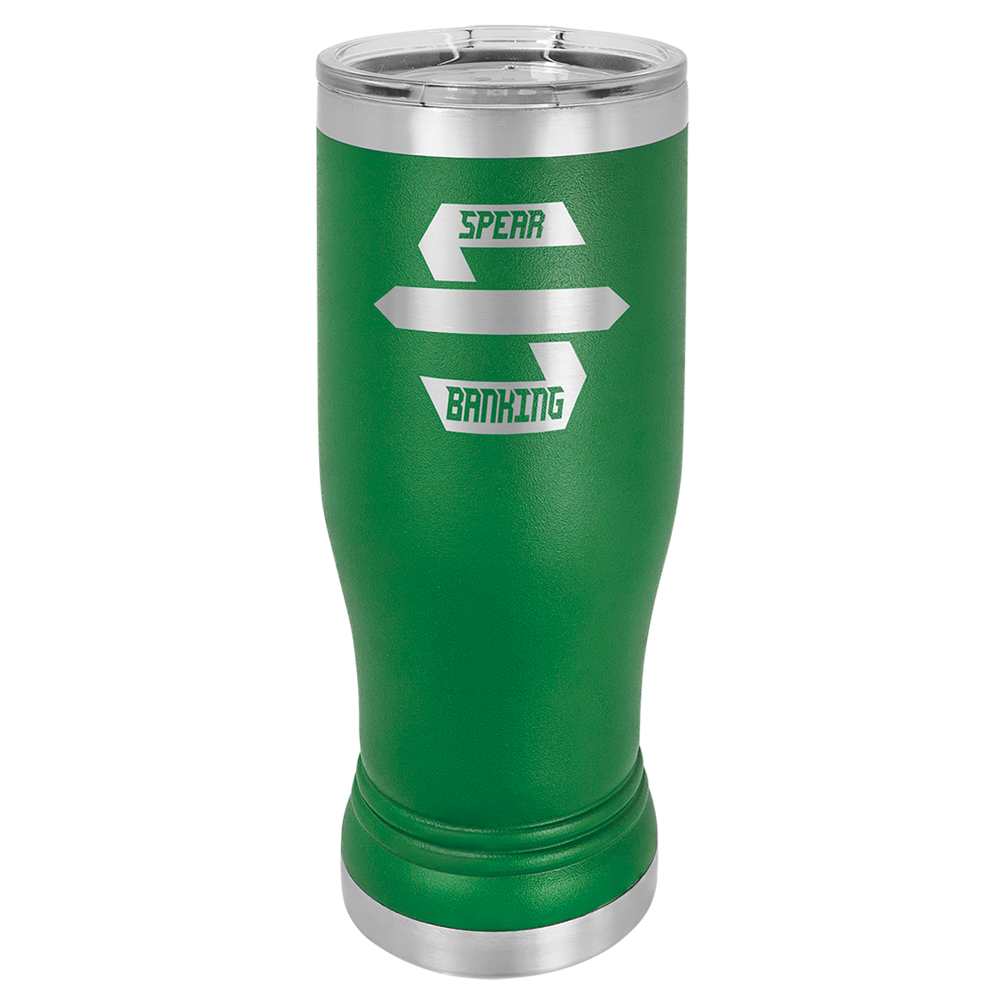 Laser Engraved 14 or 20 oz. Pilsner Tumbler with Clear Lid