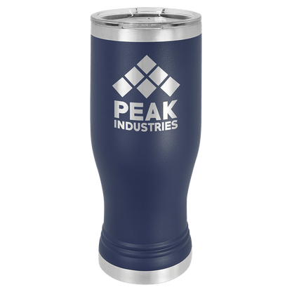Navy Blue 20 oz. Pilsner with Clear Polar Camel Lid