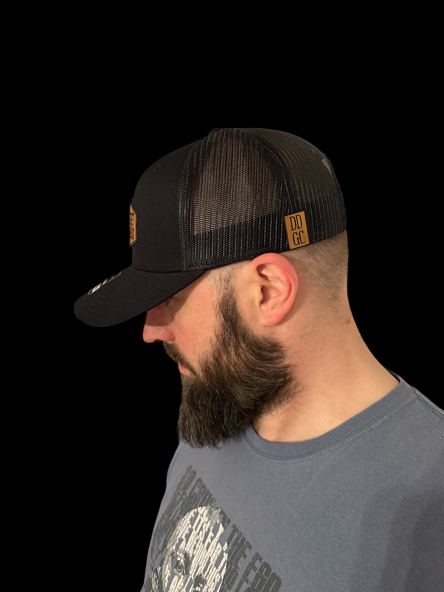 Resurget Cineribus Leather Patch Hat