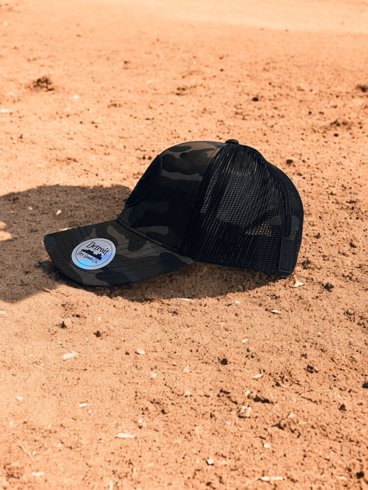 Camo Spirit Black on Black Hat - Detroit Dry Goods