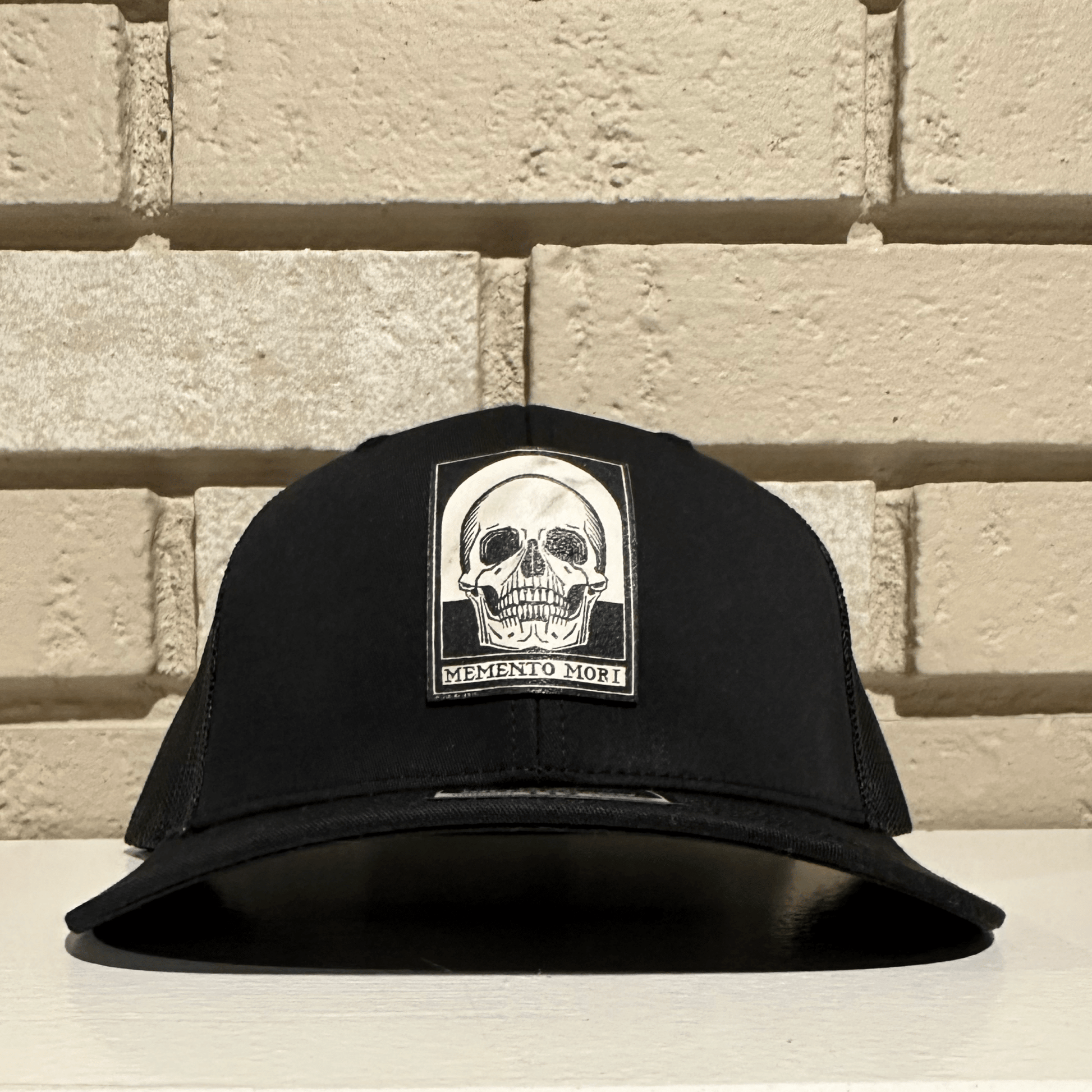 Momento Mori Leatherette Patch Hat - Detroit Dry Goods