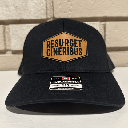 Resurget Cineribus Leather Patch Hat - Detroit Dry Goods