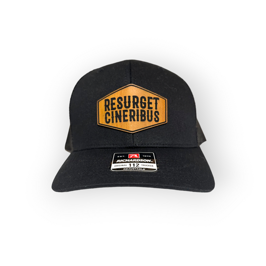 Resurget Cineribus Leather Patch Hat