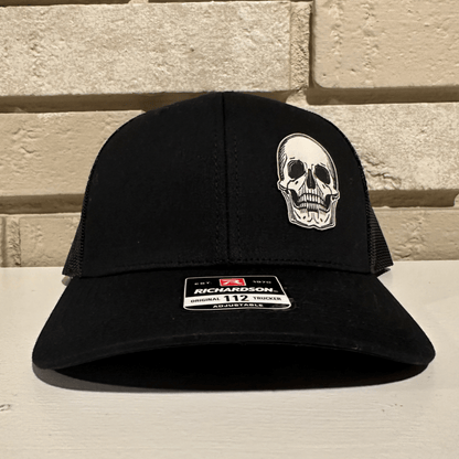 Skull Leatherette Patch Hat - Detroit Dry Goods