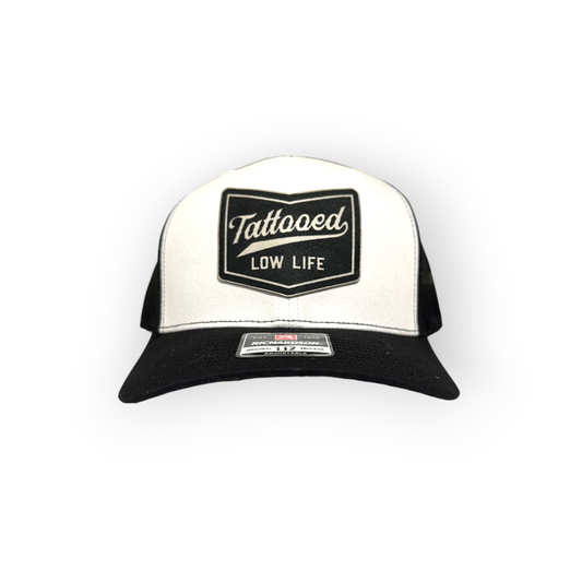 Tattooed Low Life Leatherette Patch Hat