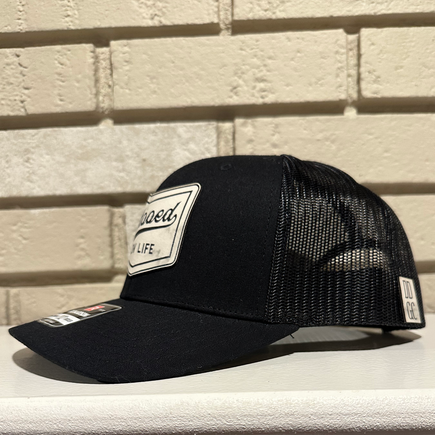 Tattooed Low Life Leatherette Patch Hat