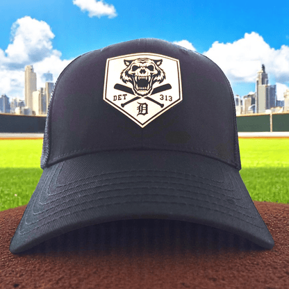 Tiger Skull Baseball Hat - Detroit Dry Goods