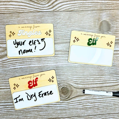 Elf Message Boards - Personalize with your Elf's Name - Detroit Dry Goods